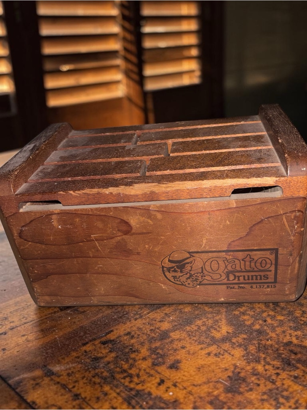 Gato Drums Wooden Cajon Box - Brown